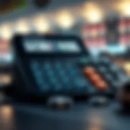 Conceptual illustration of betting odds calculator