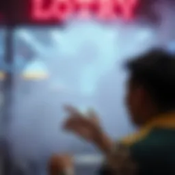 Symbolic representation of lottery dreams