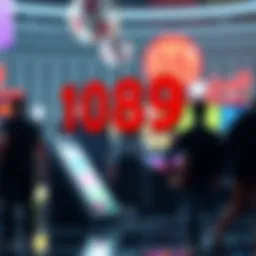 Visual representation of lottery number trends