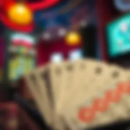 An elegant display of lottery tickets highlighting potential winnings