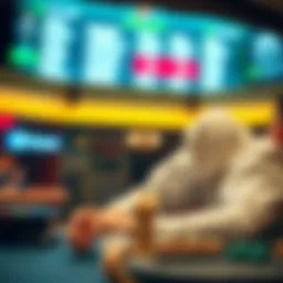 A visual representation of odd and even betting strategies