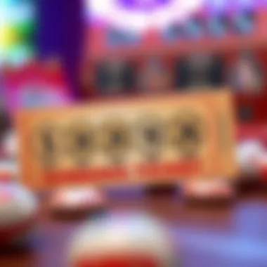 Winning Lottery Ticket Lottery ticket with winning numbers