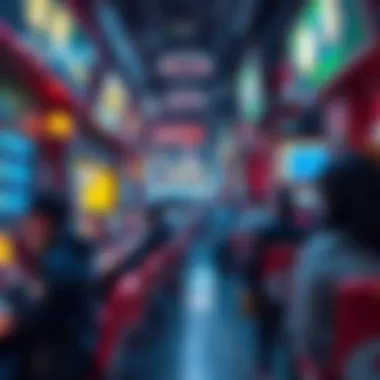 Vibrant Betting Scene in Korea Dynamic betting atmosphere in South Korea