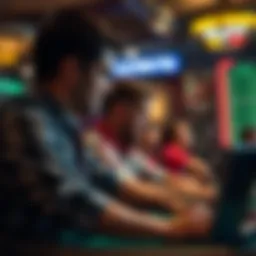 Live betting strategies in action